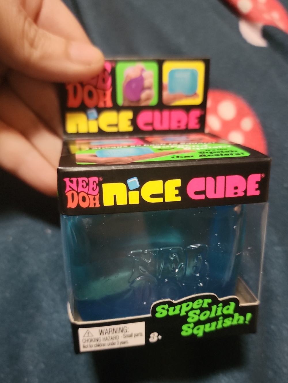 Nice Cube - Blue Super Solid Squish Toy